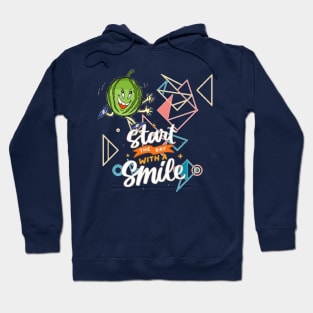 Start the Day with smile Hoodie